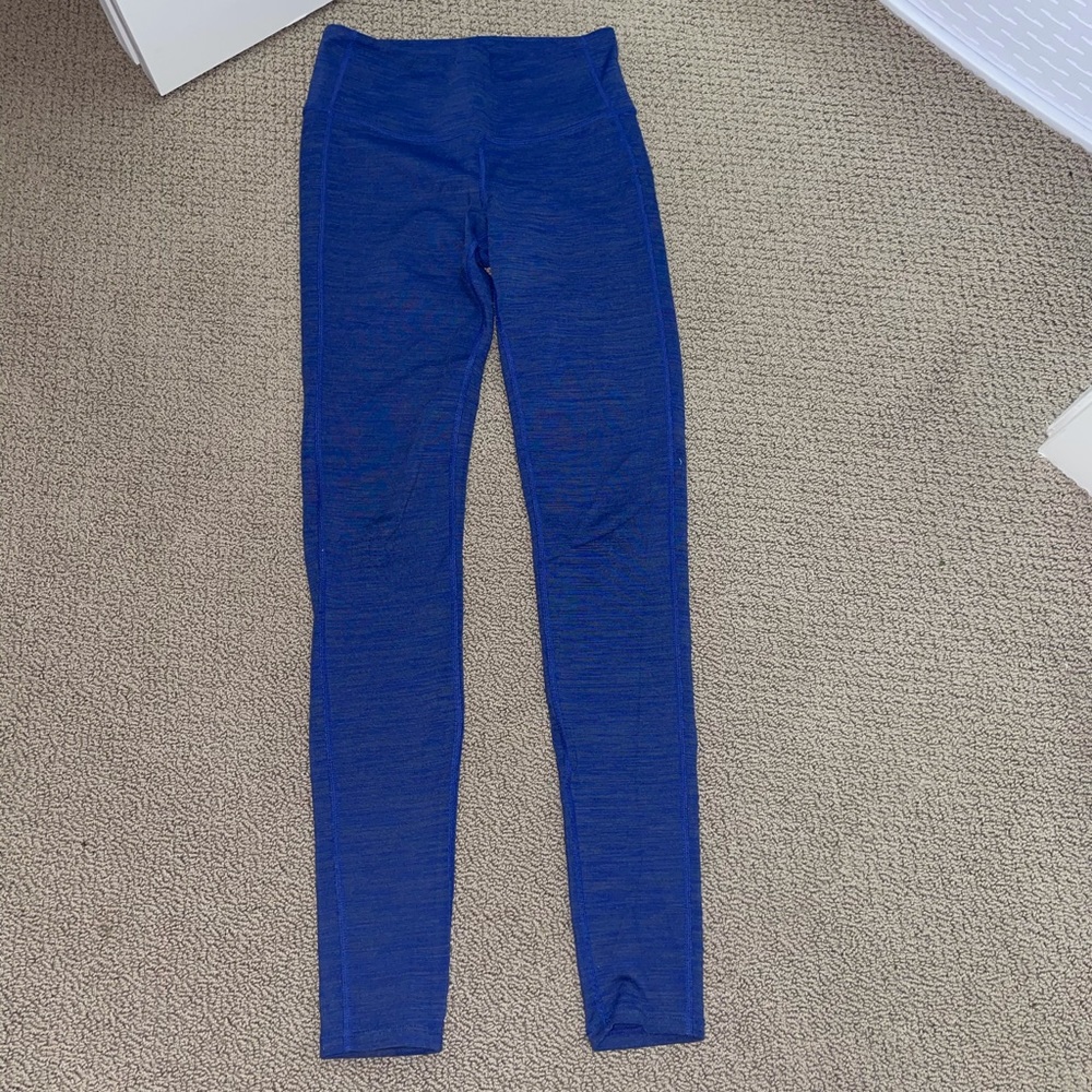 Athleta Quest Chaturanga Tight in Macaw Blue